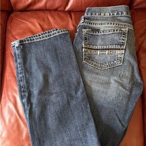 Ariat Men's Slim Straight Blue Jeans